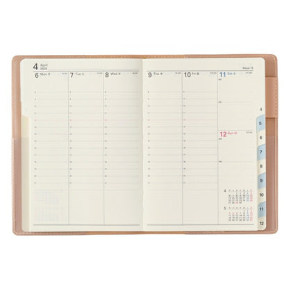 JMAM 日本能率協会ﾏﾈｼﾞﾒﾝﾄｾﾝﾀｰ 2026 1月始まり 手帳 A6 2022 ｳｨｰｸﾘｰ NOLTY ﾉﾙﾃｨ ｷｬﾚﾙA6ﾊﾞｰﾁｶﾙ 1 ﾋﾟﾝｸ 2026年 能率 ﾀﾞｲｱﾘｰ ｼﾝﾌﾟﾙ ﾋﾞｼﾞﾈｽ  ｽｹｼﾞｭｰﾙ帳 手帳のﾀｲﾑｷｰﾊﾟｰ :9784800547910