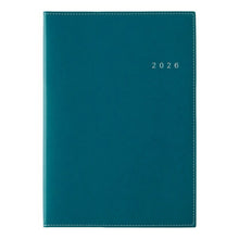 Load image into Gallery viewer, JMAM Japan Management Association Management Center 2026 January Start Planner A5 6473 NOLTY Access A5 Monthly Monday Start Deep Blue 2026 Nōritsu Diary Simple Business Schedule Book Planner Timekeeper: 9784800549433
