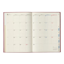 Load image into Gallery viewer, JMAM Japan Management Association Management Center 2026 January Start Planner A5 6491 Monthly NOLTY Access A5 Multi Planner Pink 2026 Efficiency Diary Simple Business Schedule Book Planner Timekeeper :9784800549525
