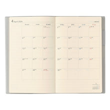 Load image into Gallery viewer, JMAM Japan Management Association Management Center 2026 January Start Planner B6 6521 Weekly NOLTY U Light Blue 2026 Nōritsu Diary Simple Business Schedule Book Planner Timekeeper :9784820758426
