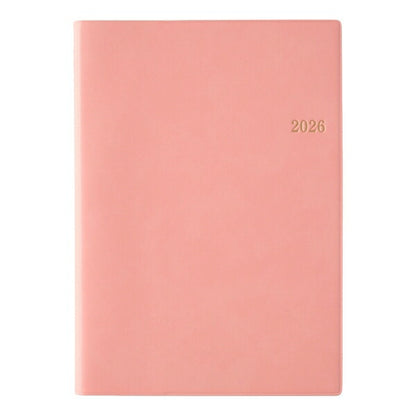 JMAM Japan Management Association Management Center 2026 January Start Planner A5 7133 NOLTY Memory 3 Pink 2026 Efficiency Diary Simple Business Journal Household Ledger Schedule Planner Timekeeper :9784820738046
