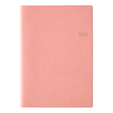 Load image into Gallery viewer, JMAM Japan Management Association Management Center 2026 January Start Planner A5 7133 NOLTY Memory 3 Pink 2026 Efficiency Diary Simple Business Journal Household Ledger Schedule Planner Timekeeper :9784820738046
