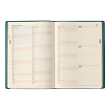 Load image into Gallery viewer, JMAM Japan Management Association Management Center 2026 January Start Planner A5 7330 NOLTY Nolty Memory 3-Year Diary Blue-Green 2026 Nōritsu Diary Simple Business Diary Schedule Book Timekeeper for Planners :9784820734826
