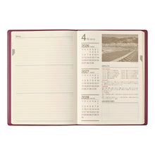 Load image into Gallery viewer, JMAM Japan Management Association Management Center 2026 January Start Planner A5 7331 NOLTY Memory 3-Year Diary Red 2026 Efficiency Diary Simple Business Schedule Book Planner Timekeeper :9784820738084
