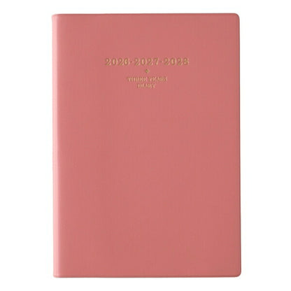 JMAM Japan Management Association Management Center 2026 January Start Planner A5 7332 NOLTY NOLTY Memory 3-Year Diary Pink 2026 Efficiency Diary Simple Business Schedule Book Diary Timekeeper :9784820734840