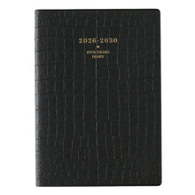 Load image into Gallery viewer, JMAM Japan Management Association Management Center 2026 January Start Planner A5 7351 NOLTY Memory 5-Year Journal Black 2026 Efficiency Diary Simple Business Diary Schedule Book Planner Timekeeper: 9784800530943

