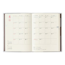 Load image into Gallery viewer, JMAM Japan Management Association Management Center 2026 January Start Planner A6 8503 PAGEM by NOLTY Memory Diary Chocolate 2026 Efficiency Diary Simple Schedule Book Planner's Timekeeper: 9784820739012
