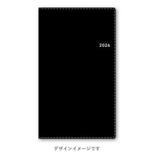 Load image into Gallery viewer, JMAM Japan Management Association Management Center 2026 April Start Diary A6 9054 NOLTY Pocket Casual 1 Black 2026 Efficiency Diary Simple Business Schedule Book Diary Timekeeper: 9784800538895
