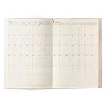 Load image into Gallery viewer, JMAM Japan Management Association Management Center 2026 April-Start Planner A5 9211 NOLTY Scolalight Ivory 2026 Efficiency Diary Simple Business Journal Household Ledger Schedule Book Timekeeper of Planners: 9784800552631
