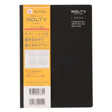 画像をギャラリービューアに読み込む, ＃9306NOLTYティオA5ブロック2W ブラック : 9306NOLTY A5 block 2W black : 9784800586841
