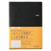 Load image into Gallery viewer, JMAM Japan Management Association Management Center April 2026 Start A5 9671 NOLTY Ecli A5-1 Black 2026 Efficiency Diary Simple Business Diary Schedule Book Planner Timekeeper :9784820758464
