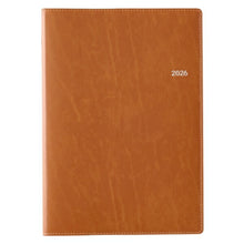 Load image into Gallery viewer, JMAM Japan Management Association Management Center 2026 April Start Planner A5 9672 NOLTY Eclat A5-1 Camel 2026 Efficiency Diary Simple Business Journal Schedule Book Timekeeper of Planners: 9784800539328
