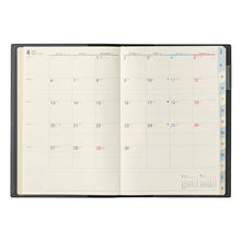 Load image into Gallery viewer, JMAM Japan Management Association Management Center 2026 April Start Planner A5 9681 NOLTY Access A5-1 Black 2026 Efficiency Diary Simple Business Journal Schedule Book Timekeeper of Planners :9784800546142
