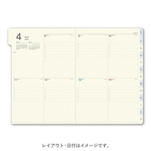 Load image into Gallery viewer, [Mail便送料無料] JMAM Japan Management Association Management Center 2026 April Start Diary A5 9683 NOLTY Access A5-5 Black 2026 Nohritsu Diary Simple Business Schedule Book Diary Timekeeper :9784800546166
