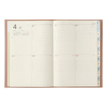 Load image into Gallery viewer, JMAM Japan Management Association Management Center 2026 April Start Planner A5 9684 NOLTY Access A5-5 Pink Beige 2026 Efficiency Diary Simple Business Journal Schedule Book Planner Timekeeper: 9784800546173
