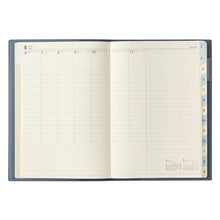 Load image into Gallery viewer, JMAM Japan Management Association Management Center 2026 April Start Planner A5 9689 NOLTY Access A5-4 Blue 2026 Efficiency Diary Simple Business Journal Schedule Book Planner's Timekeeper:9784800539410
