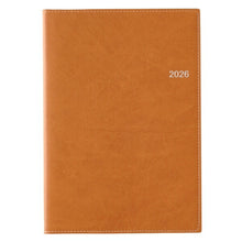 Load image into Gallery viewer, JMAM Japan Management Association Management Center 2026 April Start Diary A5 9690 NOLTY Access A5-4 Camel 2026 Nohritsu Diary Simple Business Diary Schedule Book Diary Timekeeper :9784800546227
