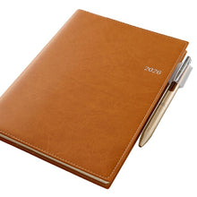 Load image into Gallery viewer, JMAM Japan Management Association Management Center 2026 April Start Diary A5 9690 NOLTY Access A5-4 Camel 2026 Nohritsu Diary Simple Business Diary Schedule Book Diary Timekeeper :9784800546227
