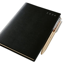 Load image into Gallery viewer, JMAM Japan Management Association Management Center 2026 April-Start Planner B6 9885 NOLTY Ecli B6-1 Black 2026 Efficiency Diary Simple Business Journal Schedule Book Timekeeper for Planners: 9784471710705
