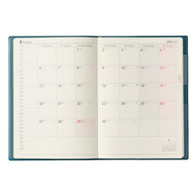Load image into Gallery viewer, JMAM Japan Management Association Management Center 2026 April Start Diary B6 9887 NOLTY Eclat B6-1 Blue 2026 Nohritsu Diary Simple Business Diary Schedule Book Diary Timekeeper: 9784820737780
