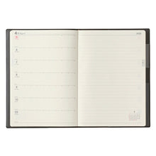 Load image into Gallery viewer, JMAM Japan Management Association Management Center 2026 April Start Planner B6 9894 NOLTY Eclat B6-5 Sunday Start Dark Gray 2026 Efficiency Diary Simple Business Diary Schedule Book Planner Time Keeper: 9784820758419
