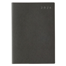 Load image into Gallery viewer, JMAM Japan Management Association Management Center 2026 April Start Planner B6 9894 NOLTY Eclat B6-5 Sunday Start Dark Gray 2026 Efficiency Diary Simple Business Diary Schedule Book Planner Time Keeper: 9784820758419
