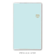 Load image into Gallery viewer, JMAM Japan Management Association Management Center 2026 April Start Diary A6 9924 NOLTY Monthly Slim-i Sunday Blue 2026 Nohritsu Diary Simple Business Schedule Book Diary Timekeeper :9784800540027
