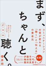画像をギャラリービューアに読み込む, #櫻井将 #まず、ちゃんと聴く。 :9784800591319

