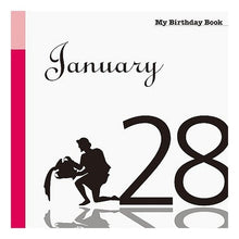 画像をギャラリービューアに読み込む, マイ・バースデー・ブック　１月２８日
