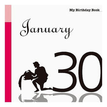 画像をギャラリービューアに読み込む, マイ・バースデー・ブック　１月３０日
