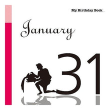 画像をギャラリービューアに読み込む, マイ・バースデー・ブック　１月３１日
