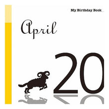 画像をギャラリービューアに読み込む, マイ・バースデー・ブック　４月２０日
