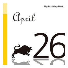 画像をギャラリービューアに読み込む, マイ・バースデー・ブック　４月２６日
