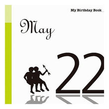 画像をギャラリービューアに読み込む, マイ・バースデー・ブック　５月２２日
