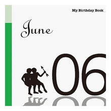 画像をギャラリービューアに読み込む, マイ・バースデー・ブック　６月６日
