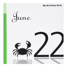 画像をギャラリービューアに読み込む, マイ・バースデー・ブック　６月２２日
