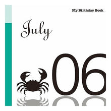 画像をギャラリービューアに読み込む, マイ・バースデー・ブック　７月６日
