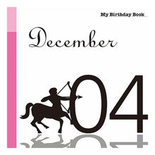 画像をギャラリービューアに読み込む, マイ・バースデー・ブック　１２月４日

