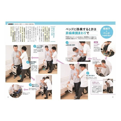 オールカラー　写真でわかる移乗・移動ケア Tanakayoshiyuki Transfer and mobility care explained in full-color photos
