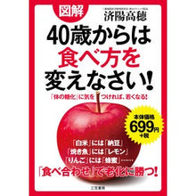 画像をギャラリービューアに読み込む, 図解　４０歳からは食べ方を変えなさい！ Jiyo Takaho
