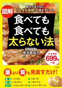 ＃菊池 真由子 ＃図解　食べても食べても太らない法 : キクチマユコ : Illustrated method to not gain weight no matter how much you eat : Mayuko Kikuchi : 9784837926924