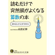 画像をギャラリービューアに読み込む, 読むだけで突然頭がよくなる算数の本
