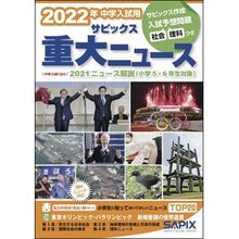 Load image into Gallery viewer, ’２２　中学入試用サピックス重大ニュース
