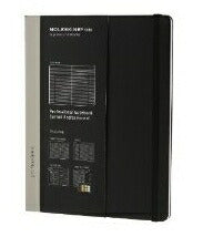 Load image into Gallery viewer, 【訳アリ廃版商品】MOLESKINE ﾓﾚｽｷﾝ(ﾓｰﾙｽｷﾝ) ﾉｰﾄ ･ ﾌﾟﾛﾌｪｯｼｮﾅﾙﾉｰﾄﾌﾞｯｸ / Xﾗｰｼﾞ ﾃﾞｻﾞｲﾝ文具 ｽｹｼﾞｭｰﾙ帳 手帳のﾀｲﾑｷｰﾊﾟｰ :9784863733398
