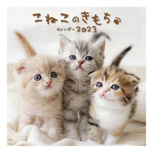 画像をギャラリービューアに読み込む, ’２３　こねこのきもちカレンダー
