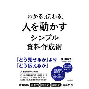 ＃仲川顕太 ＃人を動かすシンプル資料作成術 ﾅｶｶﾞﾜｹﾝﾀ :9784866802954