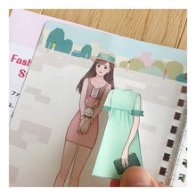 画像をギャラリービューアに読み込む, ファッションコーデブック　　　１
