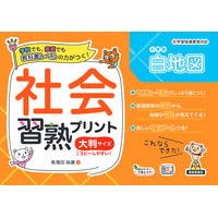 画像をギャラリービューアに読み込む, 社会習熟プリント　小学校白地図　大判サイ
