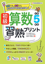 Load image into Gallery viewer, #金井敬之 #初級算数習熟プリント小学５年生
