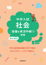 画像をギャラリービューアに読み込む, #夏月嘉郎 #中学入試社会授業の実況中継１
